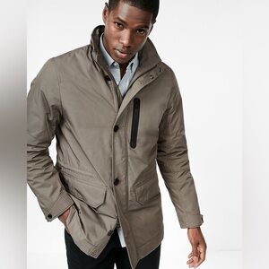 Men’s Express Performance Winter Coat | Medium | Waterproof Hooded Jacket